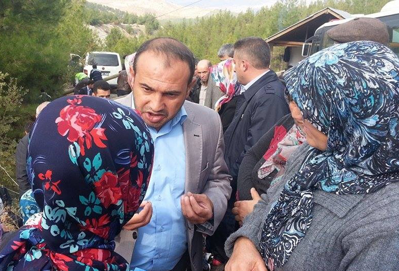 KAŞİP, Ermenek’te acılı ailelerle görüştü